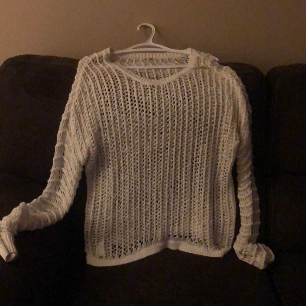 White sweater